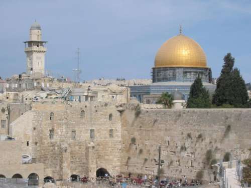 Muro de las Lamentaciones en Jerusalén