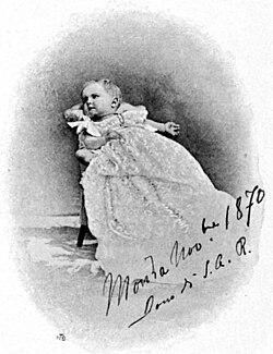 Víctor Manuel al cumplir su primer año