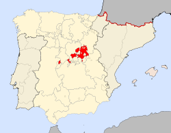 Mapa histórico de 1590