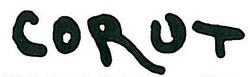 Firma manuscrita de Camille Corot