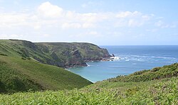Acantilados de Plémont en Jersey