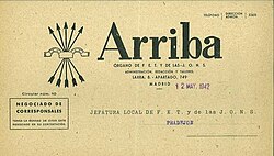 Fotografía histórica relacionada con los inicios del periódico Arriba en el periodo republicano.