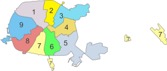 Raiones de Minsk