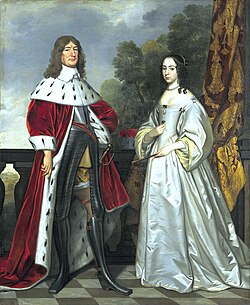 Federico Guillermo y su esposa