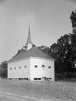 Iglesia Bautista afroamericana en Carolina del Sur