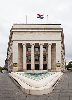 Edificio del Banco Nacional de Croacia