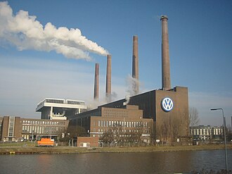 Fábrica de Volkswagen como ejemplo de propiedad privada accionarial