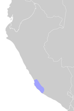 Área de extensión de la cultura paracas en la costa peruana
