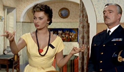 Fotograma de Vittorio De Sica en una producción cinematográfica.