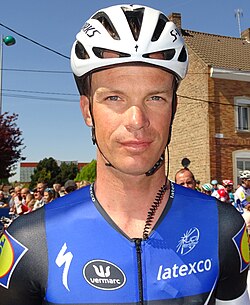 Iljo Keisse durante su etapa deportiva