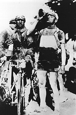 Fotografía histórica de Alfredo Binda en el año 1924