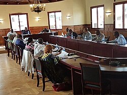 Reunión de académicos de la Academia Ecuatoguineana