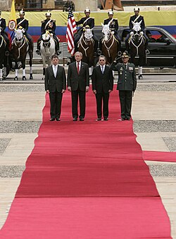 Visita oficial de un presidente estadounidense a Colombia