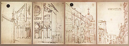 Basílica de San Juan y San Pablo, de Canaletto