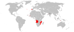 Detalle cartográfico y territorial de las posesiones ultramarinas