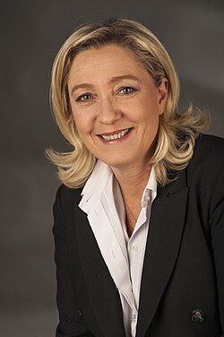 Marine Le Pen, líder política francesa