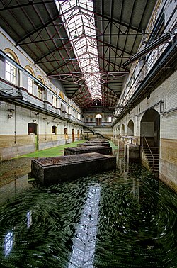 Estación de bombeo C del sistema Abbey Mills