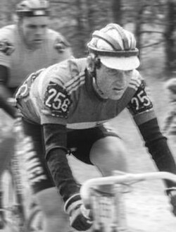 Pascal Lance durante la temporada ciclista de 1987