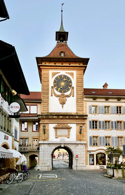 Puerta de Berna en Murten en 2023