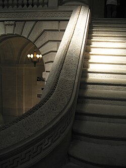 Grand escalier del teatro