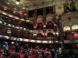 Perspectiva del interior del teatro en 2015