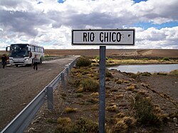 Puente de la Ruta Provincial 29 sobre el río Chico de Santa Cruz
