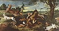 Caza del ciervo de Frans Snyders