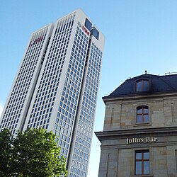 Oficinas centrales de UBS Europe SE en Fráncfort del Meno