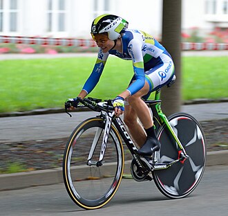 Claudia Lichtenberg en el Tour de Turingia femenino 2012