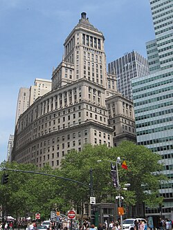 Arquitectura clásica del Standard Oil Building situado en Broadway.