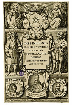 Grabado histórico de la Orden