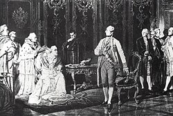 Pío VI y José II de Habsburgo