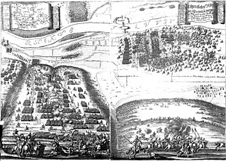 Representación de la Batalla de Rheinfelden
