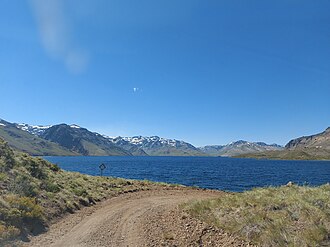 Vista panorámica de las lagunas de Varvarco