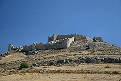 Restos del castillo de Larisa en la antigua acrópolis de Argos