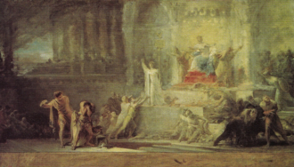 Alegoría a la Constitución de 1822, obra de Domingos Sequeira