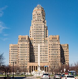 Ayuntamiento de Búfalo en el estado de Nueva York