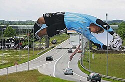 Arco conmemorativo de Adidas