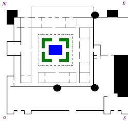 Plano esquemático del recinto