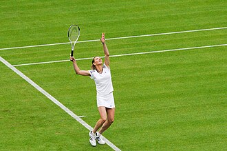 Steffi Graf en Wimbledon 2009