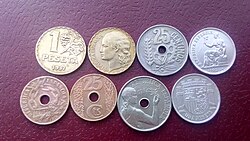 Monedas de peseta de la Segunda República
