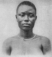 Retrato de una mujer oriunda de Porto Novo