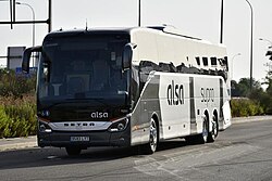 Autobús de Alsa de clase supra