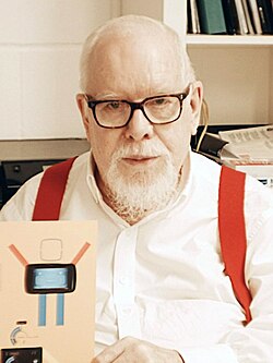 Retrato de Peter Blake