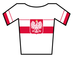 Maillot de Campeón de los Campeonatos de Polonia de Ciclismo en Ruta