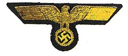 Insignia del Reichsadler en el brazo