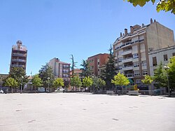 Vista general de la Plaza de España