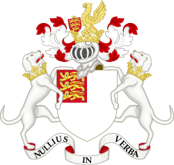 Emblema histórico de la Royal Society
