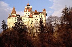 Castillo de Bran cerca de Brașov