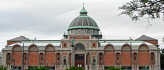 Fachada exterior de la Gliptoteca Ny Carlsberg en Copenhague